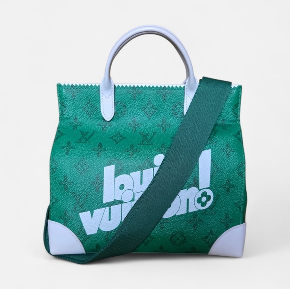 Louis Vuitton X Virgil Abloh's Everyday Litter Satchel Bag (Microchipped) - Picture 2 of 14